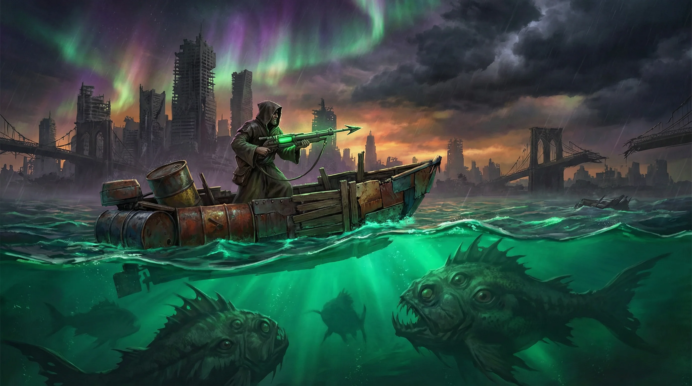 捕鱼游戏 - 麻将胡了 废土生存站